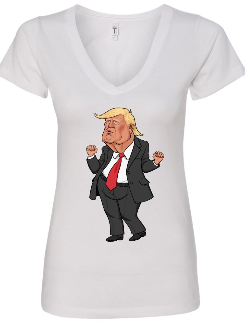 Donald Trump Dancing V-Neck T-Shirt